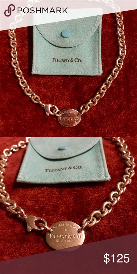 tiffany return to sender necklace